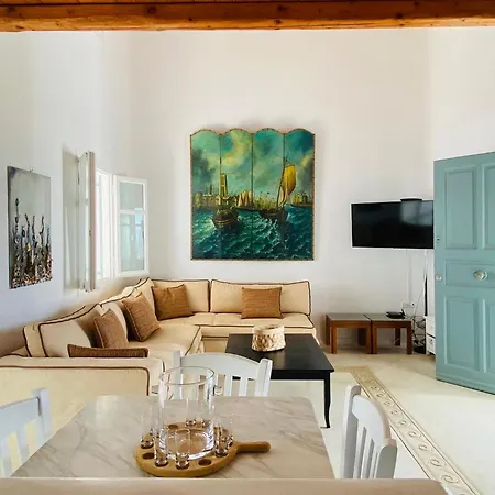 Apartament Mykonian Style Pool House 2 Ornos  Zewnętrze zdjęcie